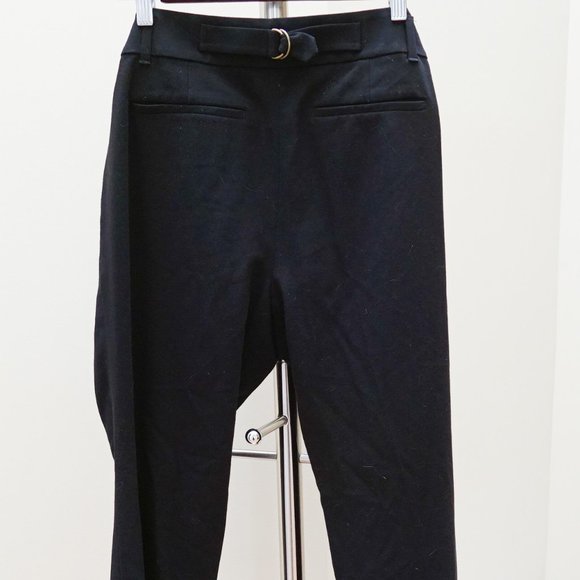 Marisa Petite Black Trousers with Adjustable Waist - Picture 2 of 3
